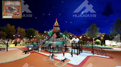 Детская площадка «Долина драконов»